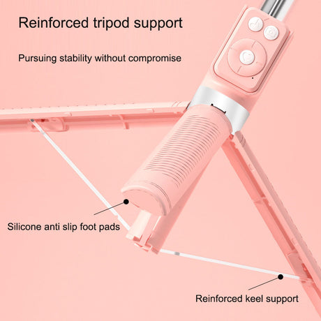 Bluetooth phone selfie stick live streaming stand tripod - V.I.P Digital Presence