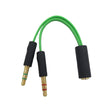 Suitable for Razer computer headphones 2-in-1 adapter headphone game splitter audio conversion - V.I.P Digital Presence