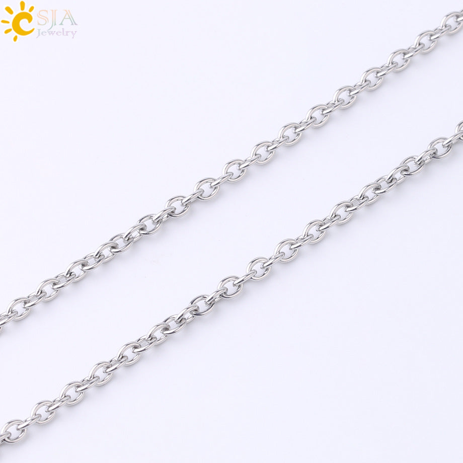 CSJA Vintage Large Natural Stone Sword-Shaped Pendant Jewelry Striped Crystal Agate Tiger Eye Jewelry Pendant Without Chain - V.I.P Digital Presence