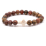 Fashion bead jewelry cross bracelet - V.I.P Digital Presence