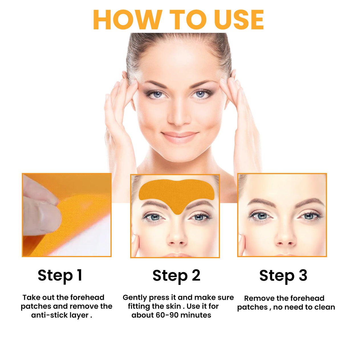 Forehead Wrinkle Patch, Lifts Lightens And Smooths Forehead Wrinkles Facial Skin Forehead Patch - V.I.P Digital Presence