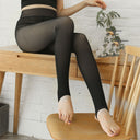 Insulated Tights Thermal Stockings Leggings Woman Thermal Fleece Lined Tights Sexy Warm Winter Women Socks Black Coffee Grey - V.I.P Digital Presence