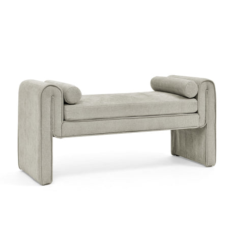 Bedroom storage stool, linen storage stool, large storage space, 50.39 inches - V.I.P Digital Presence