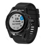 Correa de silicona de liberación rápida FIFATA para Garmin Fenix ​​6, 6S, 6X, 5X, 5, 5S, 3, 3HR, Forerunner 935 y 945.