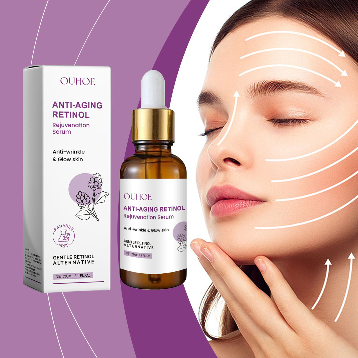 Retinol Anti-Wrinkle Essence Hydrating, Lifting, Firming And Smoothing Fine Lines Moisturizing Skin Care Essence - V.I.P Digital Presence