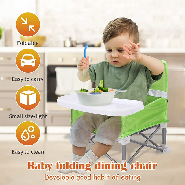 New Baby Dining Chair Multifunctional Foldable And Portable Outdoor Beach Seat Furniture Supplies - V.I.P Digital Presence
