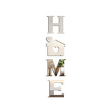 Acrylic Mirror Stickers: Home House Love Combo Bestseller Shein Soft Mirror Decorative Wall Stickers with Letter Hearts - V.I.P Digital Presence