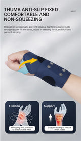 EMS Smart Tendon Sheath Hand Heating Wristband with Hot Compress and Massage Function - V.I.P Digital Presence