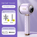 Fuzz Trimmer with Digital Display for Home Use, Rechargeable Sweater Defuzzer and Hair Remover 2-in-1 - V.I.P Digital Presence