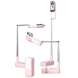 Portable Retractable Wireless Dimmable LED Selfie Fill Light Lamp For Live Video Phone Holder Stand - V.I.P Digital Presence