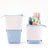 Creative Retractable pencil case school stationery Storage bag Kawaii Solid color Pen case cute pen holder gifts for kid pen bag - V.I.P Digital Presence
