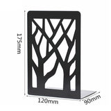 1 Pair Metal Fashion Bookends Bookends for Shelves Metal Bookend Supports for Shelves and Desk - V.I.P Digital Presence