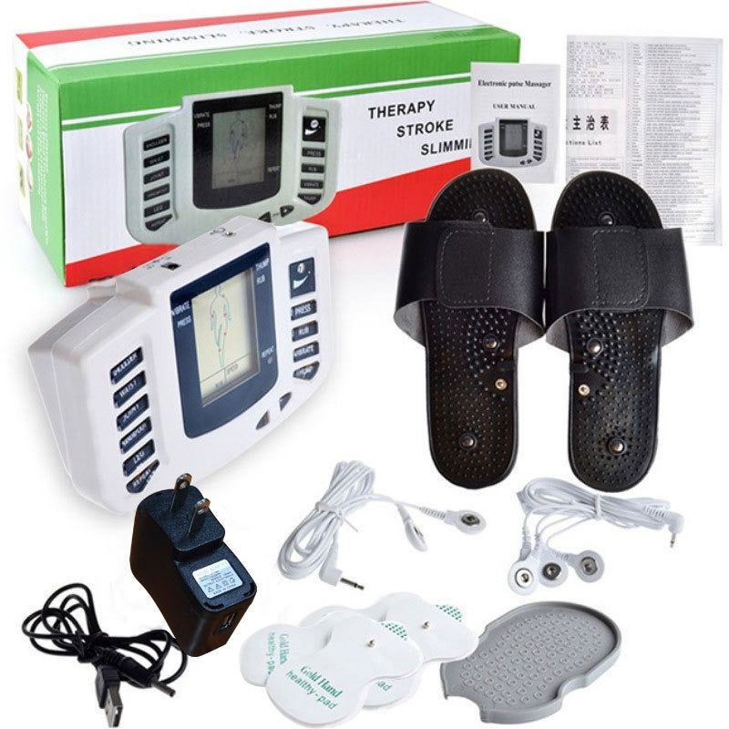 Digital meridian massager with foot therapy shoes Electronic acupuncture massager electrotherapy instrument - V.I.P Digital Presence