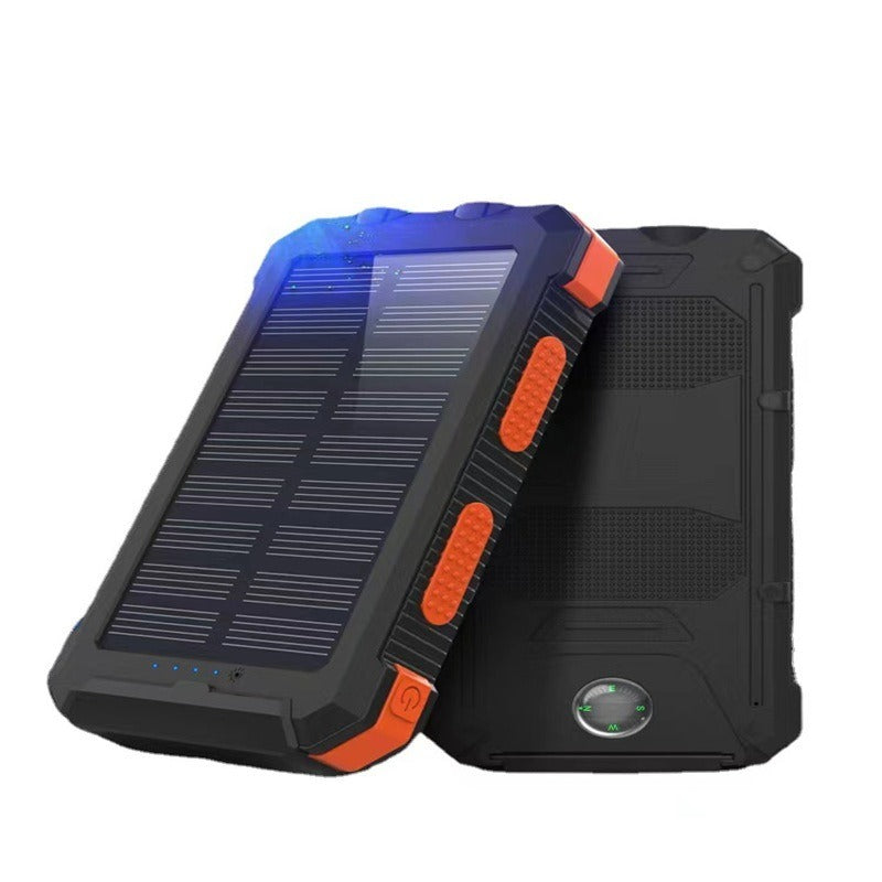 Strong waterproof solar mobile power supply 20000mah Compass mobile phone solar power bank - V.I.P Digital Presence