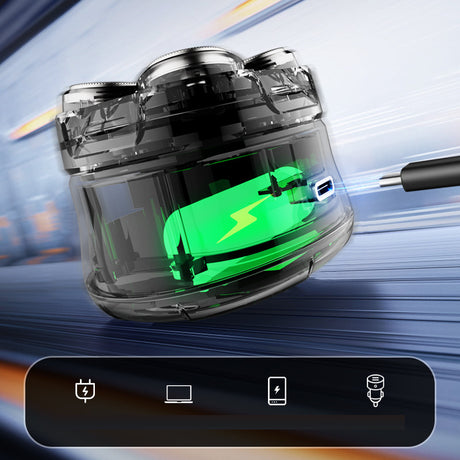 Full body wash 5-point shaver men's rechargeable shaver beard razor bald head machine - V.I.P Digital Presence