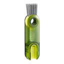 Vacuum cup brush cleaning cup, water cup mouth, milk bottle, multifunctional cleaning cup lid, tea cup, three in one gap brush t - V.I.P Digital Presence