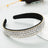 Korean Version Of The Same Trend Color Full Drill Non Slip Headband Women's Simple Headdress Pressure Hair Wash Face Hair Accessories - V.I.P Digital Presence