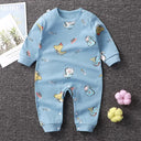2024 Spring Autumn 0-2 Years Old Baby Romper Baby Jumpsuit Boys Girls Long-sleeved Trousers Newborn Romper Climbing Clothes - V.I.P Digital Presence
