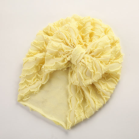 Baby Cow Louver Bow Head Cap Baby High Elastic Brimless Indian Tire Hat - V.I.P Digital Presence