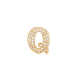 Fashion English 26 letter single pendant gold DIY bracelet necklace accessories - V.I.P Digital Presence