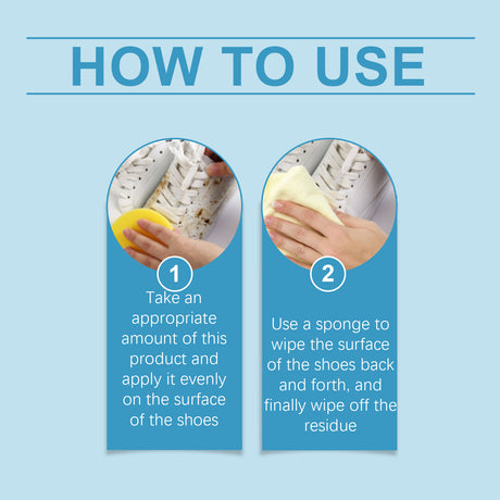 White Shoes Cleaning Cream, Sports Shoes And Canvas Shoes Without Washing Surface Stains Multi-Functional Cleaning Cream - V.I.P Digital Presence