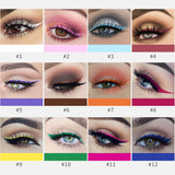 Color Eyeliner Matte Quick Drying Liquid Eyeliner Does Not Smudge 12 Boxes - V.I.P Digital Presence