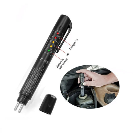 Best Automotivo Brake Fluid Tester Pen for Car Vehicle DOT3/DOT4 Brake Liquid Auto Automotive Testing Tool Car Accessories - V.I.P Digital Presence