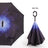 C Handle Windproof Reverse Folding Umbrella Man Women Sun Rain Car Inverted Umbrellas - V.I.P Digital Presence