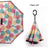 C Handle Windproof Reverse Folding Umbrella Man Women Sun Rain Car Inverted Umbrellas - V.I.P Digital Presence