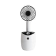 New Rotary Spray Fan USB Rechargeable Mini Humidifier Portable Silent Shaking Head Fan - V.I.P Digital Presence