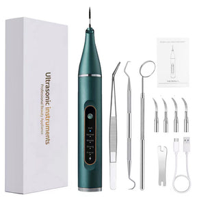 Ultrasonic dental cleaner portable oral care cleaning device stone removal and whitening dental cleaner - V.I.P Digital Presence