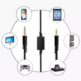 Suitable for Logitech ASTRO A10 A40 gaming headphones Ps4 connection cable headphone audio cable - V.I.P Digital Presence