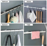 CrystalFix Curtain Rod Hooks Set