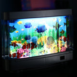 Ornamental fish simulation lamp, aquarium lamp, LED sea view lamp, desktop home night decoration small table lamp, small fish lamp - V.I.P Digital Presence