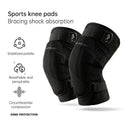 Professional Ski Knee Pads Outdoor EVA Thickened Crash Prevention Roller Skating Skating Equipment Protective Double Straps - V.I.P Digital Presence