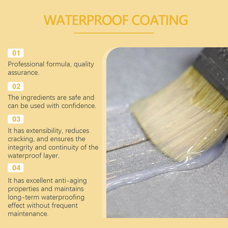 Transparent Waterproof Glue Waterproof Paint Glue Tile Wall Tile Leak Repair Material Transparent Glue - V.I.P Digital Presence