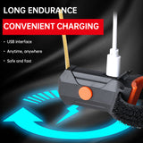 LED Bike Tail Light 6 Colors USB Charging Mountain Road Bike Light Portable Riding Equipment Running Water Light - V.I.P Digital Presence
