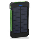 For Smartphone with LED Light Solar Power Bank Waterproof 20000mAh Charger 2 USB Ports External Charger Powerbank - V.I.P Digital Presence