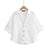Elegant  Style Women's Fashion Casual Versatile V-Neck Short Sleeve Crop Shirt - V.I.P Digital Presence