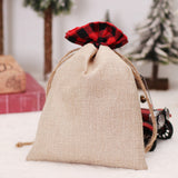 Christmas Decorations Cartoon Linen Drawstring Faceless Doll Candy Bag Forester Apple Bag Doll Gift Bag - V.I.P Digital Presence