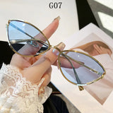 Cat Eye Sunglasses Women Trendy Vintage Vacation Designer Luxury Glasses Lentes De Sol Mujer Lunette Soleil Femme Vasos - V.I.P Digital Presence
