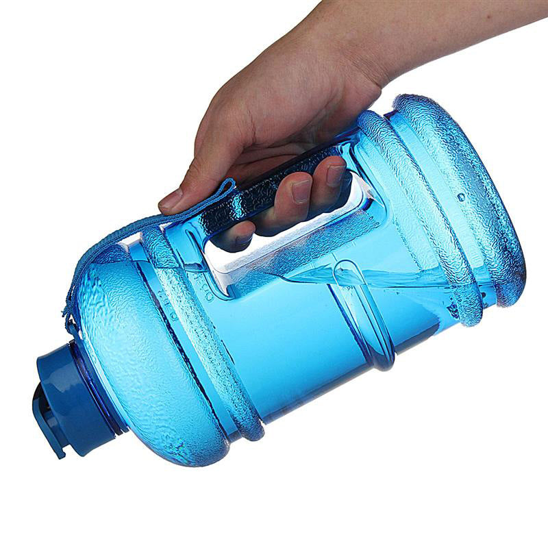 2.2L Gym Large Capacity PETG Sports Bottle Plastic Dumbbell Water Bottle Portable Bucket Cup - V.I.P Digital Presence