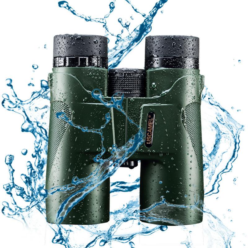 USCAMEL Military HD 10x42 Binoculars Professional Hunting Telescope Zoom High Quality Vision No Infrared Eyepiece Army Green - V.I.P Digital Presence