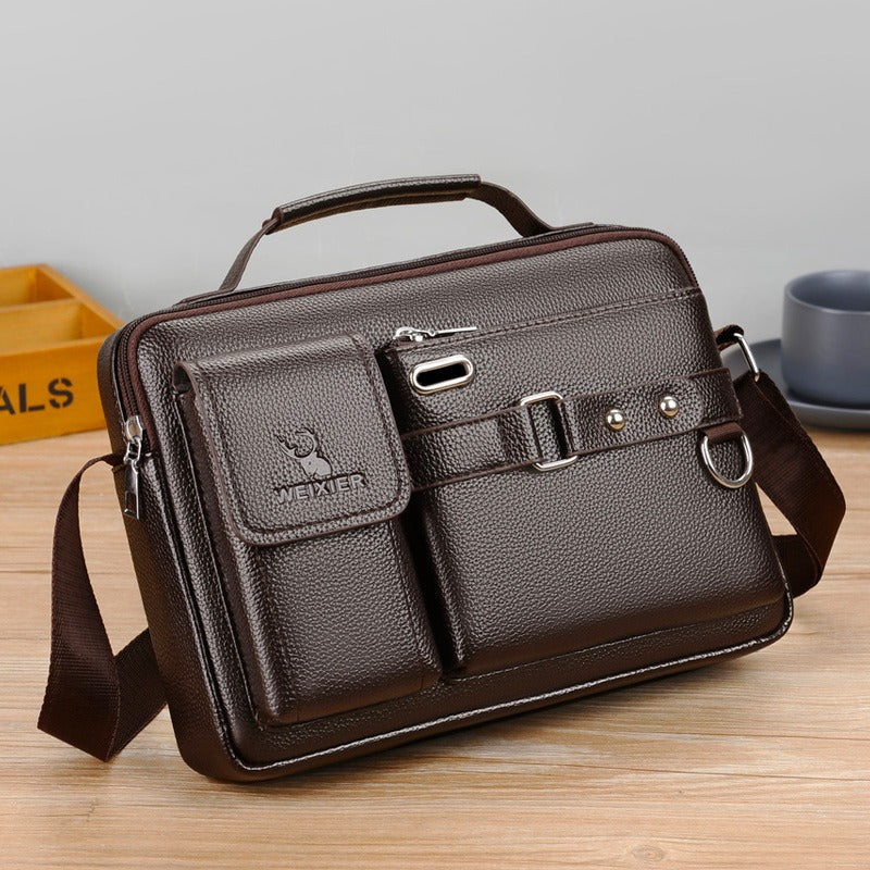 One Shoulder Bag Men's Cross Shoulder Bag Casual Handbag Business One Shoulder Cross Body Bag Men's Satchel Design Hanging Bag - V.I.P Digital Presence