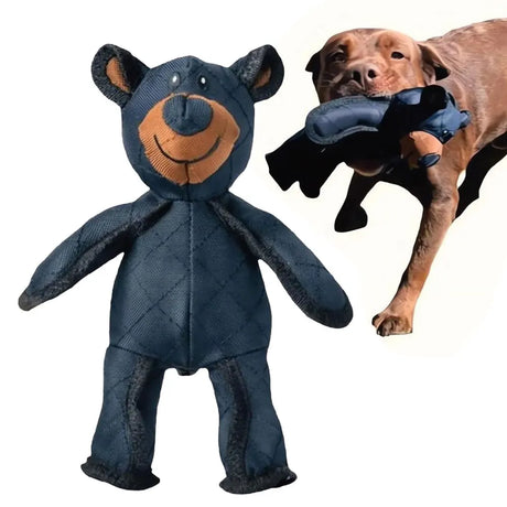 Mighty Bear Pet Soundmaking Toy Plush Interactive Dog Toy Grinding Cleaning Teeth Anti Bite Abreact Plaything Bear Pets Supplies - V.I.P Digital Presence