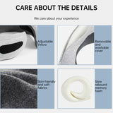 Travel Neck Pillow Memory Foam U-shaped Pillow Snail Style Travel Neck Support Portable Adjustable Soft Noon Break Sleep Pillows - V.I.P Digital Presence