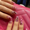 European and American popular manicure wearable nails cross flash diamond explosive wearable nails fake nails - V.I.P Digital Presence