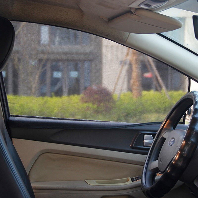 Magnetic Car Sun Shade UV Protection Car Curtain Car Window Sunshade Side Window Mesh Sun Visor Summer Protection Window Film - V.I.P Digital Presence