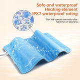 **5V USB grey heating pad (19.6x11.8") with 59" cable for cramps & back pain, works as mini heated blanket.** - V.I.P Digital Presence
