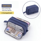 Student essential learning supplies multifunctional large capacity stationery bag pencil case - V.I.P Digital Presence